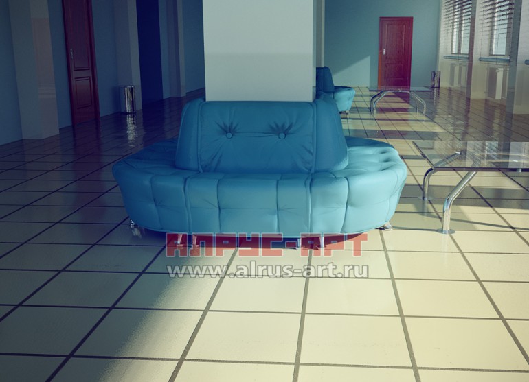 3D-проекты меблировки диванами «Санчо Лайт»